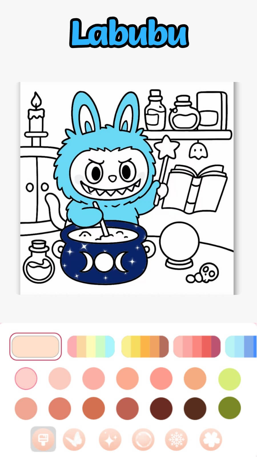 Labubu Coloring Game Promo Image 2