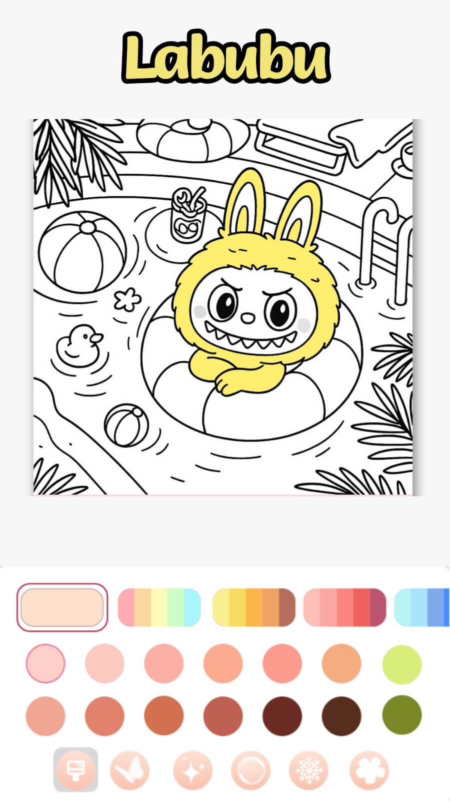 Labubu Coloring Game Promo Image 3